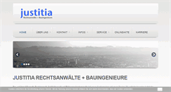 Desktop Screenshot of justitia.com